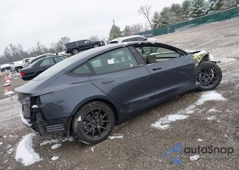 2023 Tesla Model 3 Rear-Wheel Drive из США, поврежденный, VIN 5YJ3E1EAXPF614135